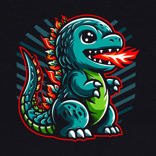 Godzilla by Rizstor